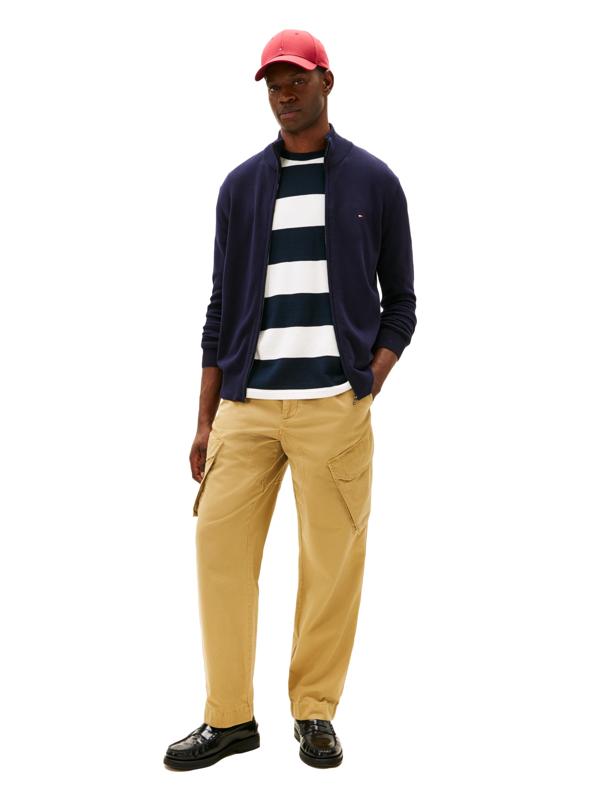 Tommy Hilfiger Sweter Mężczyźni Lightweight Full Zip Up Sweater