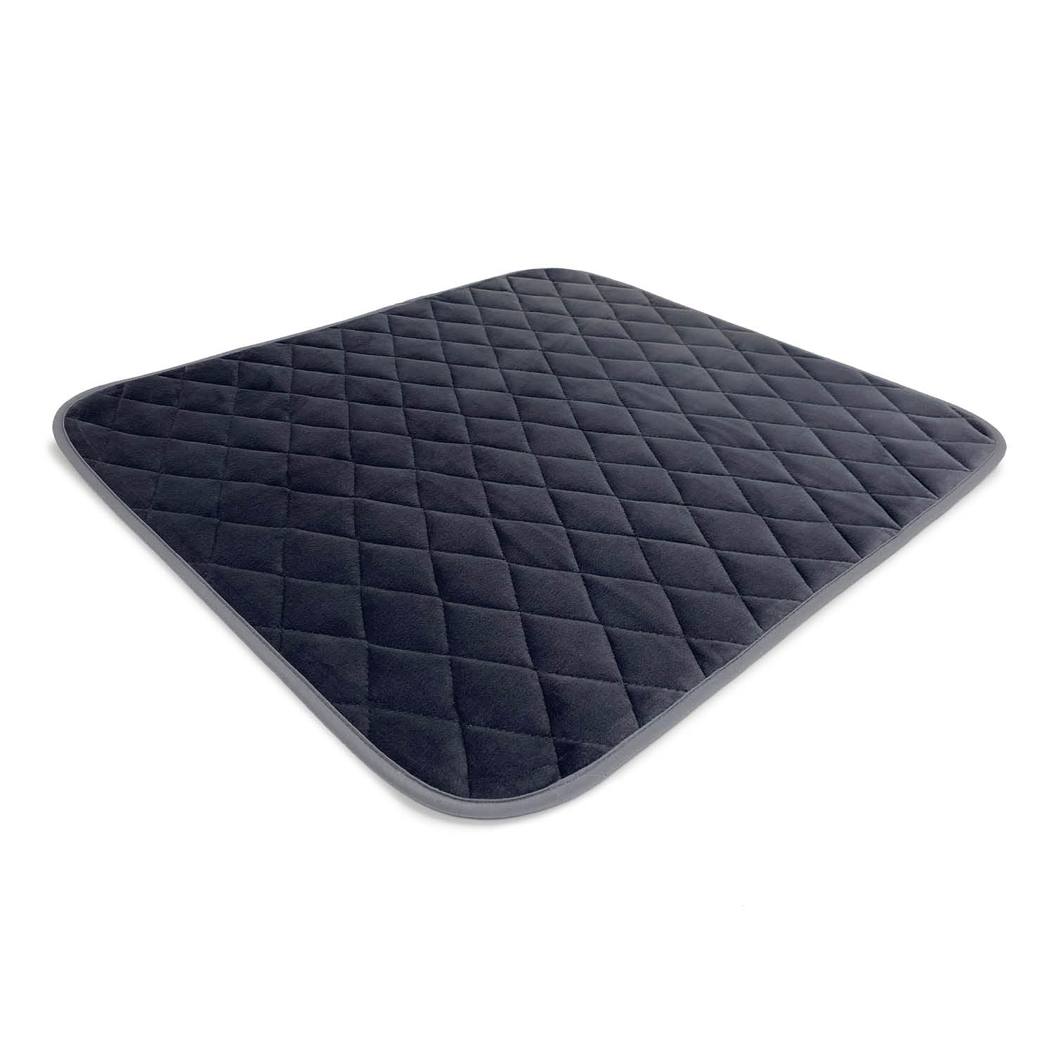 Waterproof seat protector pads | Premium quality washable chair protector for adults with incontinence | Suitable for wheelchairs sofas armchairs and car seats | charcoal grey (2, Medium 50x55cm)