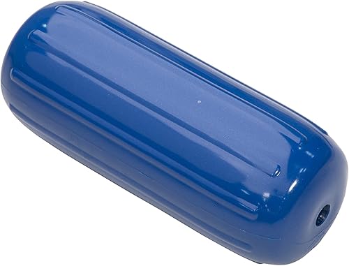 Vista 21 de Defensa para barco con diseño de vinilo inflable Taylor Made Products Big B con tubo para soga central Negro