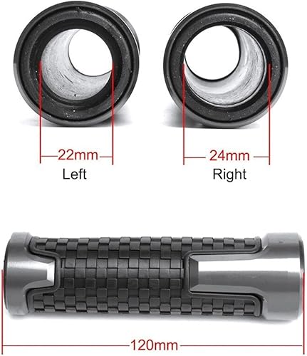 Miniatura 2 de Para TRK502 TRK502X TRK251 TRK 502 502X 251 Accesorios de motocicleta Aluminio CNC Hand Grips Mango Bar End Cap (Color  Naranja, Tamaño A)