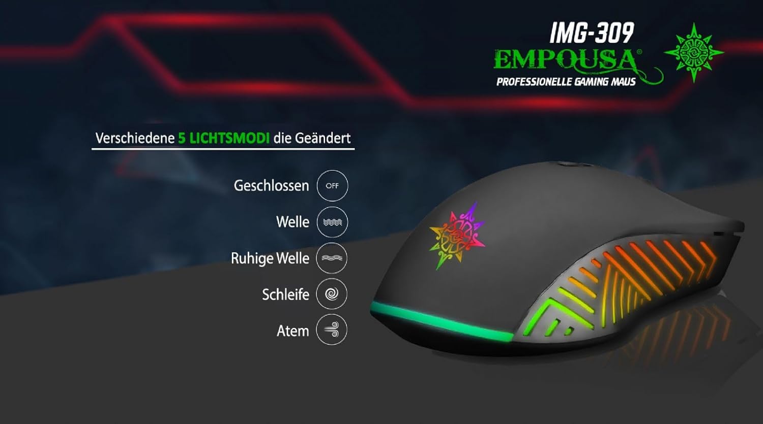 Inca RATE GAMING EMPOUSA RGB MACRO KEYS PROFESSIONAL