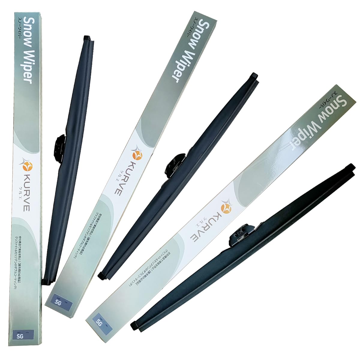 Amazon | 【フロント3本セット×3台分】 スノーワイパー 雪用