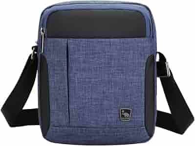 Borsa Messenger Uomo OIWAS Ock5551 – Piccola, Leggera, In Nylon Impermeabile, Con Cinturino Regolabile, Perfetta Per Viaggi E Uso Quotidiano