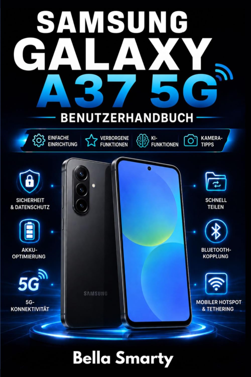 SAMSUNG GALAXY A37 5G BENUTZERHANDBUCH: Das umfassende Praxishandbuch für Einrichtung, intelligente Funktionen, Kamerasteuerung, Sicherheit, Fehlerbehebung und langfristige Gerätepflege