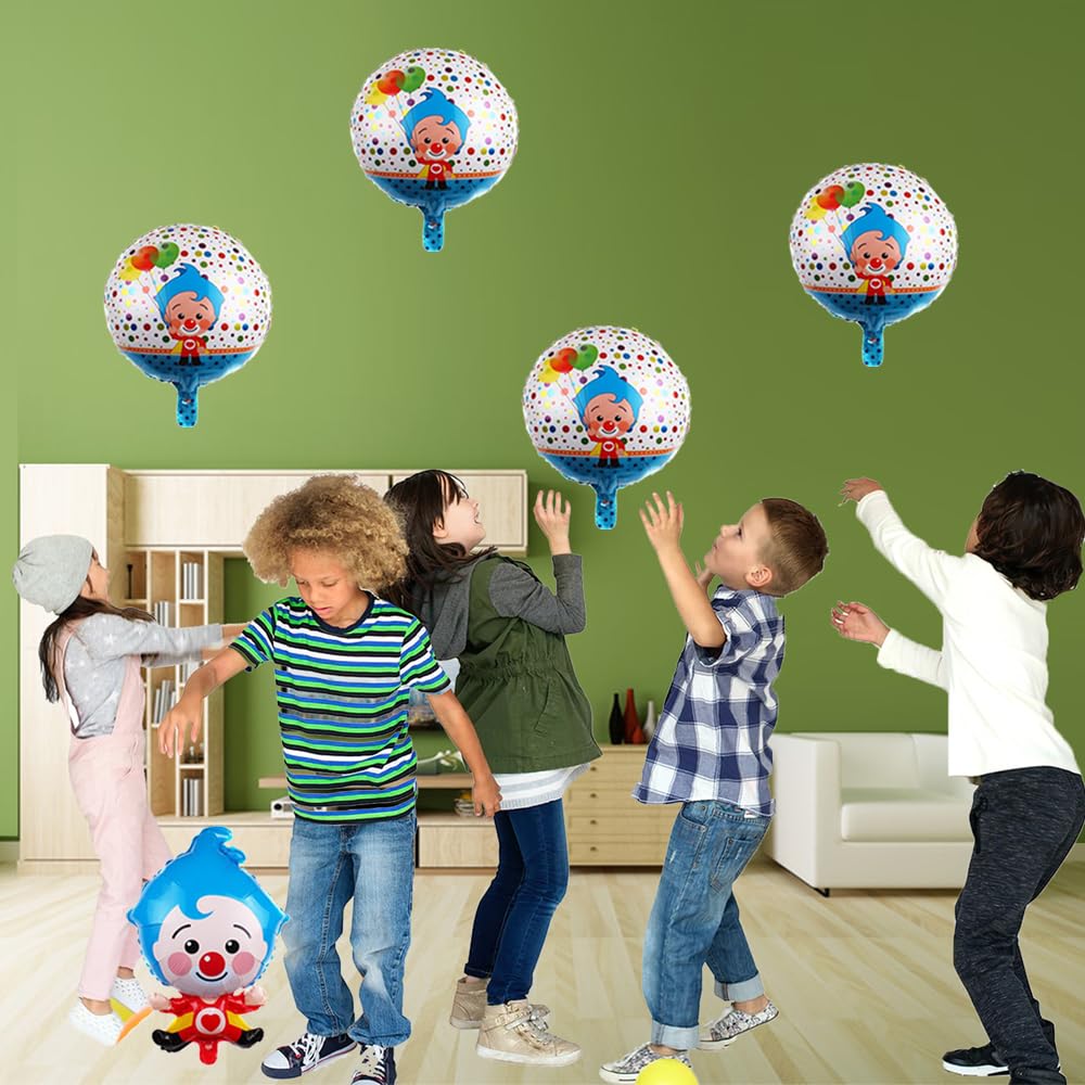WuGU Decorazioni Compleanno 8 Anni, 65 Pezzi Set Stoviglie di Compleanno con Striscioni, Topper