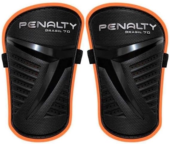 Penalty, Caneleira Brasil 70 V PT-LJ T -U, Laranja, Tamanho Único