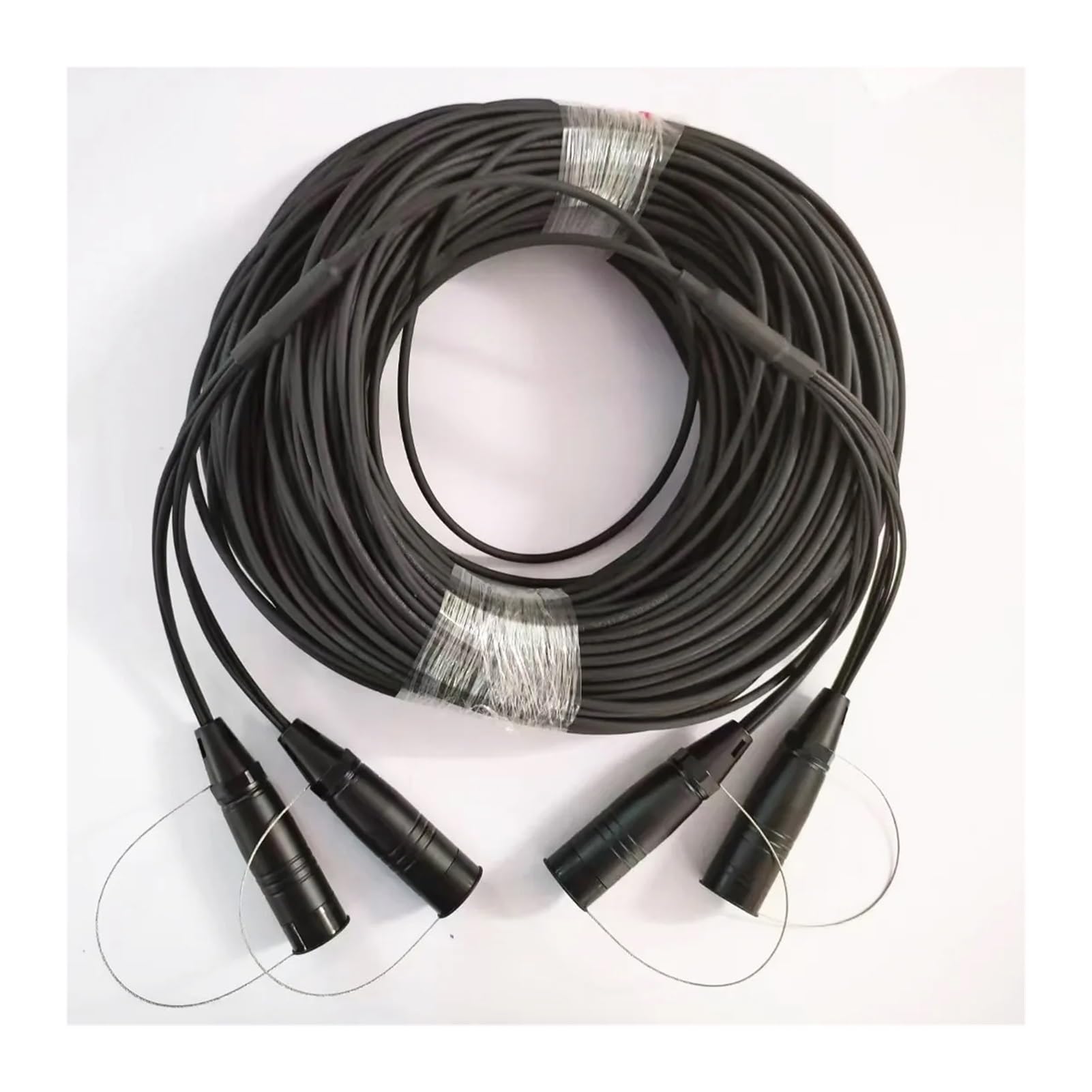 Câble optique blindé en TPU LC UPC, SC UPC, câble de connexion souple, monomode, 2/4/6/8 cœurs, avec gaine de protection, 60 m, 80 m, 100 m, 120 m (8-Core 8LC-8LC 80 m)