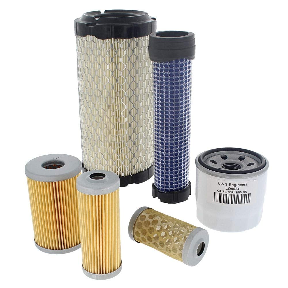 Thwaites Filter Service Kit For 1 Ton Dumpers (Yanmar Engine)