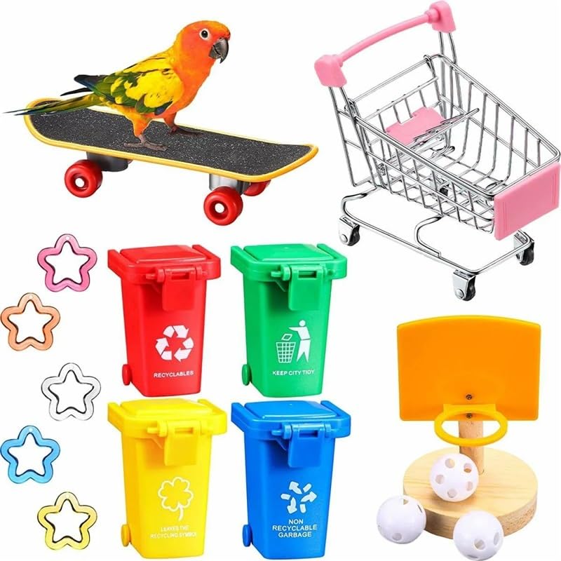 Juguetes for pájaros enjaulados: juguetes for pájaros en busca de comida for periquitos, juguetes for pájaros, juguetes for cacatúas, juguetes for pájaros en busca de comida for pájaros(12ps)