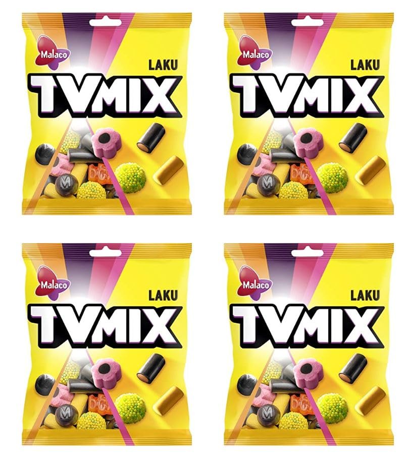Malaco TV MIX Laku Gummy 4 Pack de 325g