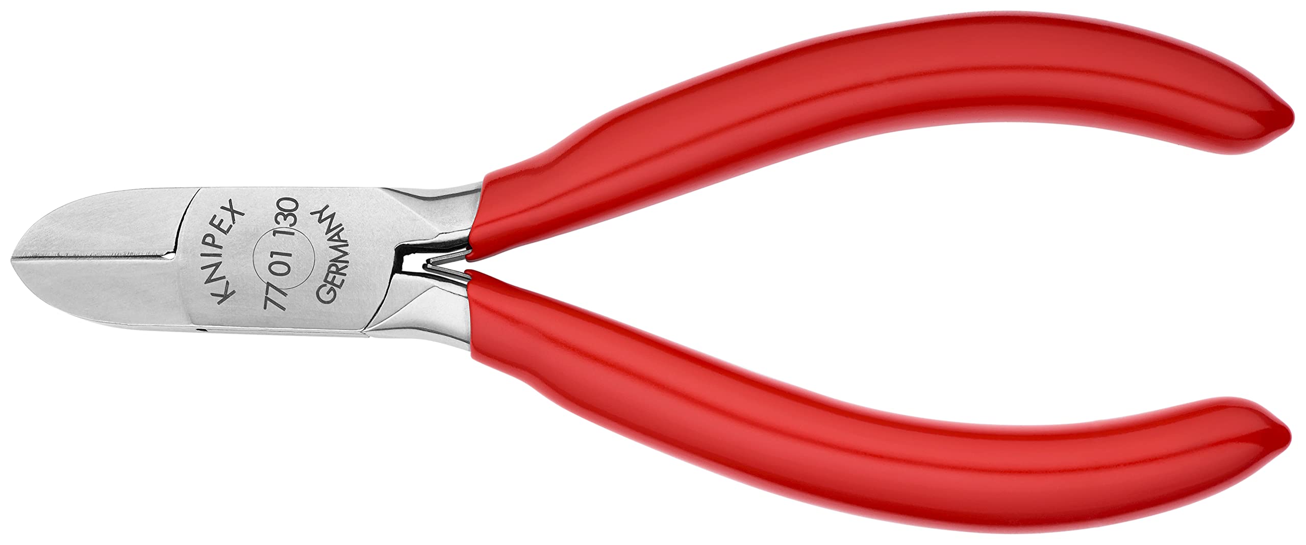 KNIPEX Electronics Diagonal Cutter (130 mm) 77 01 130 EAN, Multi Color - Image 3