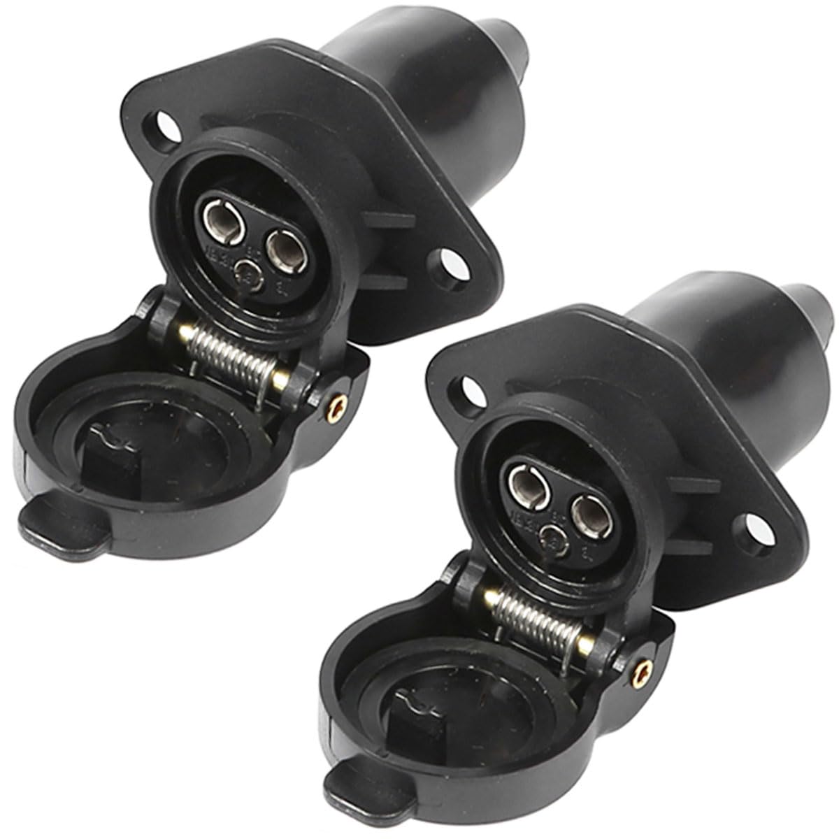 2 Connettori 3 Poli Per Trattore 12V/24V ETUKER - Presa Femmina, Impermeabile, Per Agricoltura - Foto 9