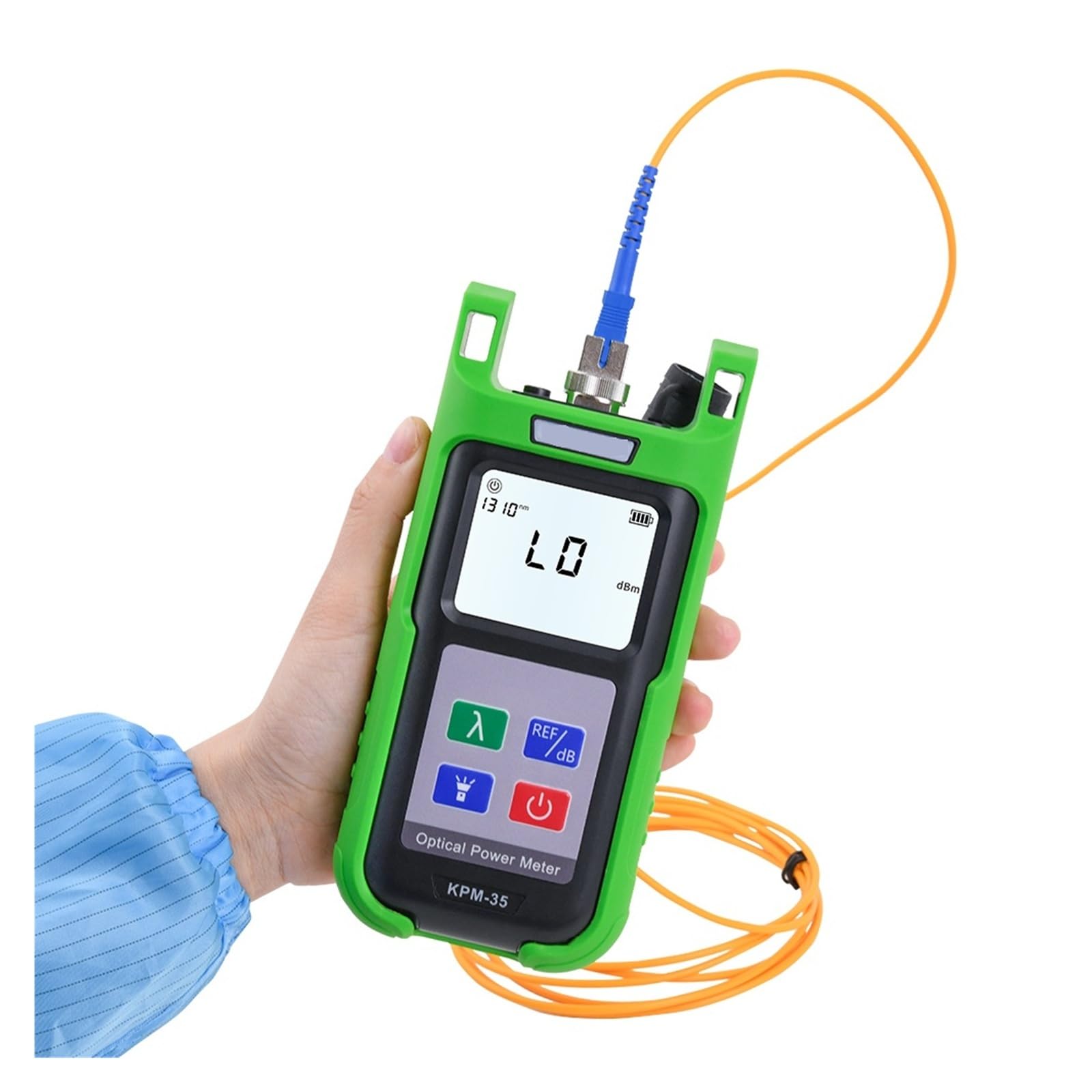 Compteur de puissance optique KPM-35, testeur de câble de fibre FTTH et Source de lumière optique monomode KLS-35 1310/1550nm(KPM35C with KLS-35)