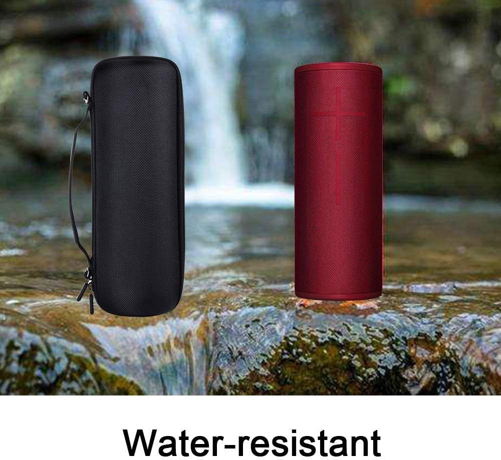 Speaker Case Compatible with Ultimate Ears MEGABOOM 3 Portable Waterproof Bluetooth Speakers.Storage Holder Fits for USB Cable and Charger.(Box Only)