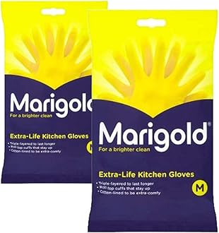 2 x Extra Life Kitchen Gloves Medium 2 Pairs