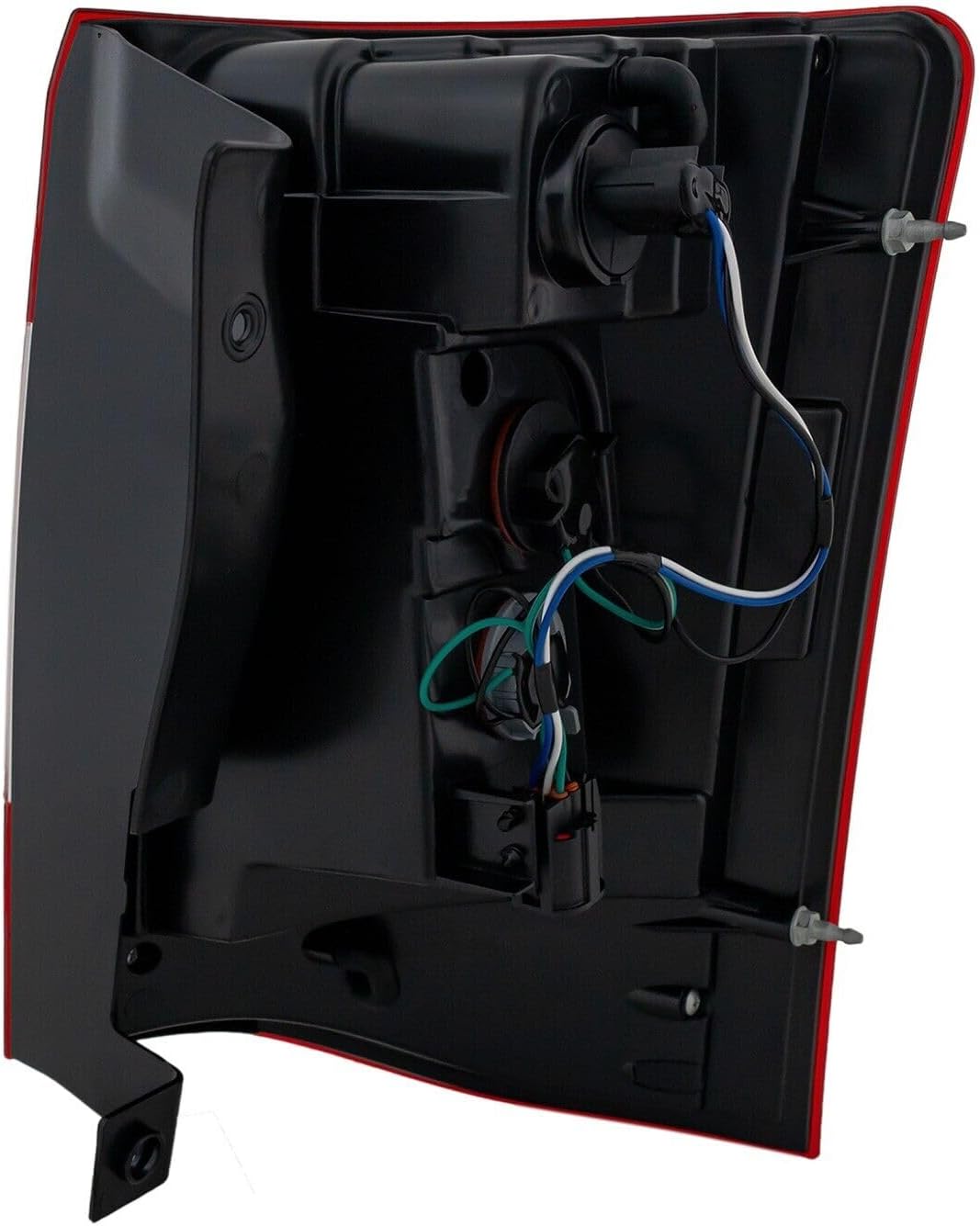 Tail Light Assembly For 2011 2012 2013 2014 2015 2016 Chrysler Town & Country Limited - Fits Driver Side of Town & Country Tail Lights - Rear Taillight Brake Light Includes Bulb, Lens, Housing