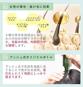 Amazon | ウェルベスト 女性のための育毛剤 薬用リリィジュ RICH