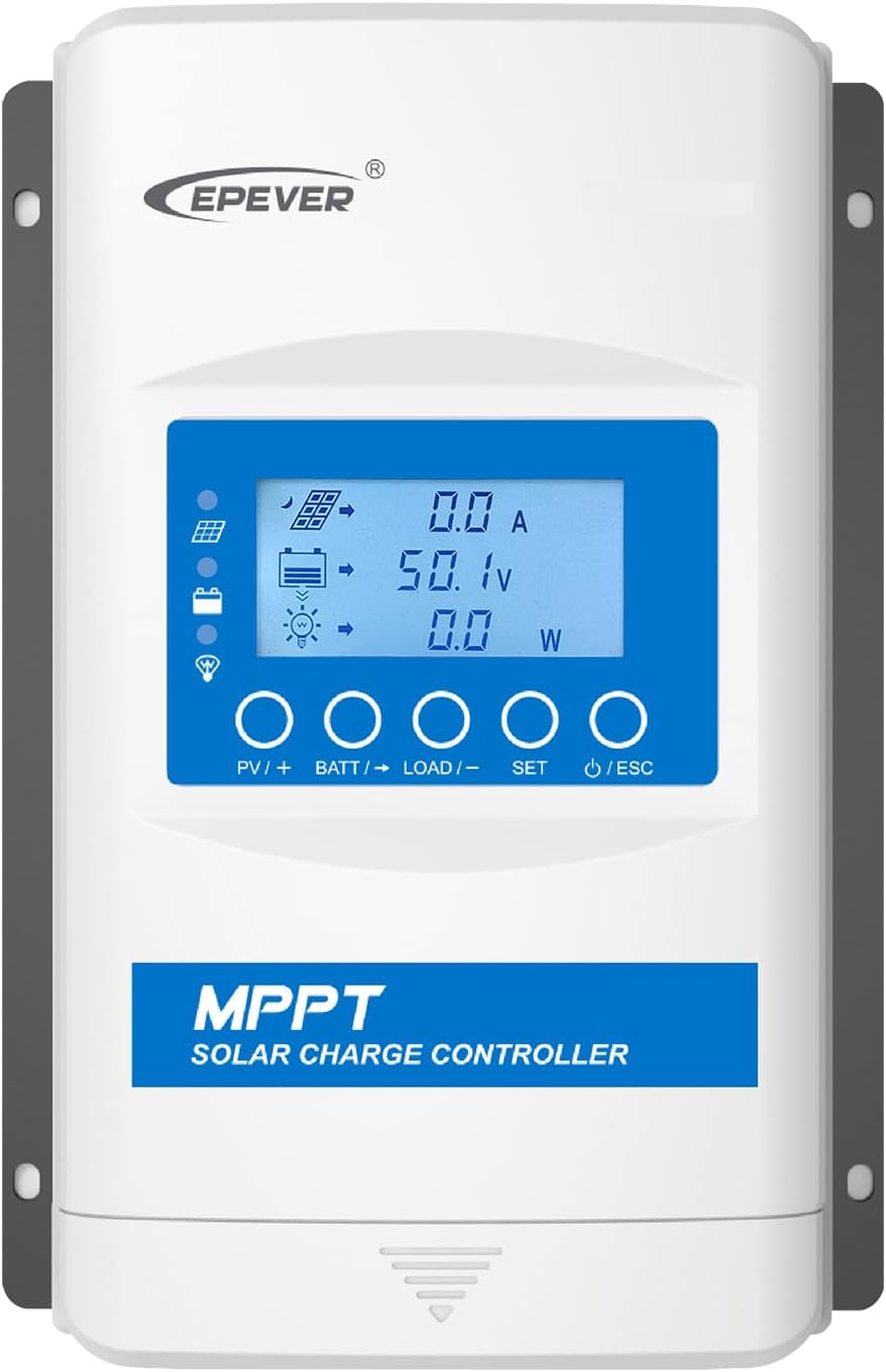 EPEVER XTRA3215N G3 BLE 10A MPPT Solar Charge Controller Bluetooth (12/24V,Max.PV Voc 60V (10A) Charge Controllers for Solar Panels ((12/24V,Max.PV Voc 150V (40A))