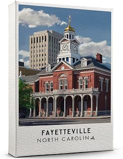 Fayetteville travel Poster, North Carolina travel Poster, Fayetteville city Art Poster Prints Painting For Family Living Room Bedroom Wall Decor - 111AZ788