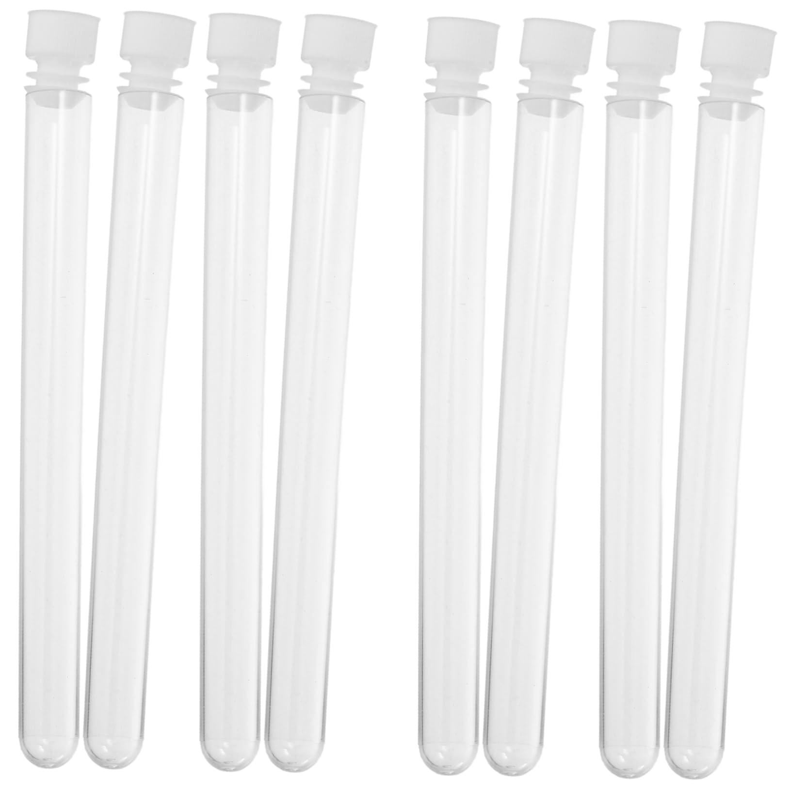 HOMSFOU Contenitore e Leggero in Plastica Trasparente per Aghi da Cucito Tappo Sicuro 100 Pezzi per L'organizzazione in Casa e Laboratorio