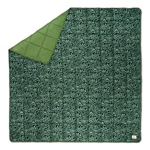 Kelty Biggie Blanket, 2 Person Insulated Camping Indoor Outdoor Travel Blanket and Ground Picnic Covering, Updated for 2022