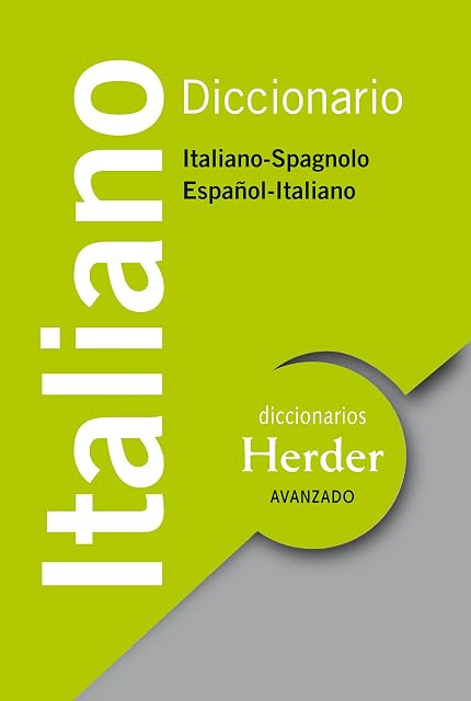 Portada de Diccionario Avanzado Italiano