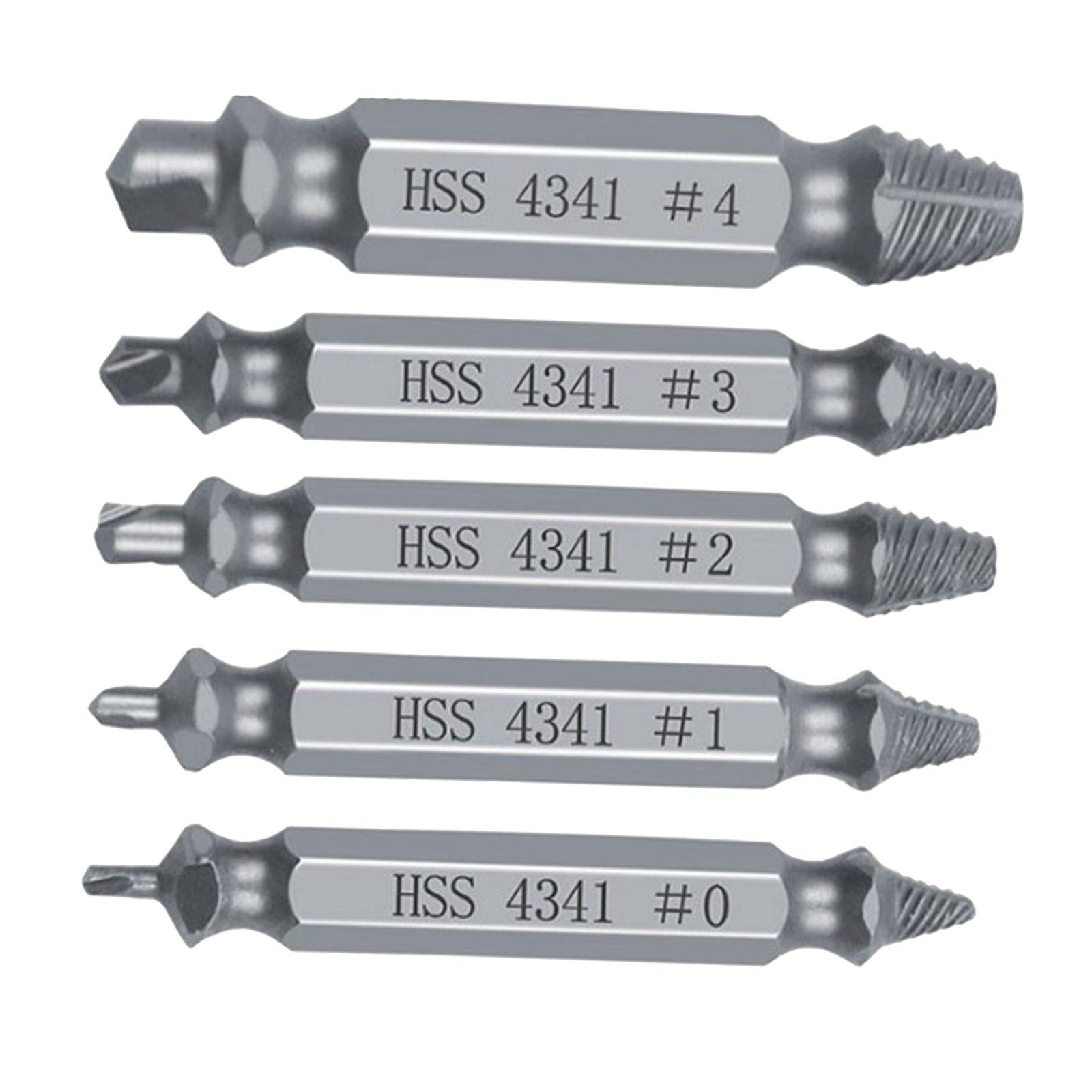 LOOM TREE® 5 Pcs Broken Bolt Damage Screw Remover Extractor Drill Bits Stud Reverse Set Tools | Power Tools | Drill Bits (B0B4B2LRJY) Amazon Price History, Amazon Price Tracker