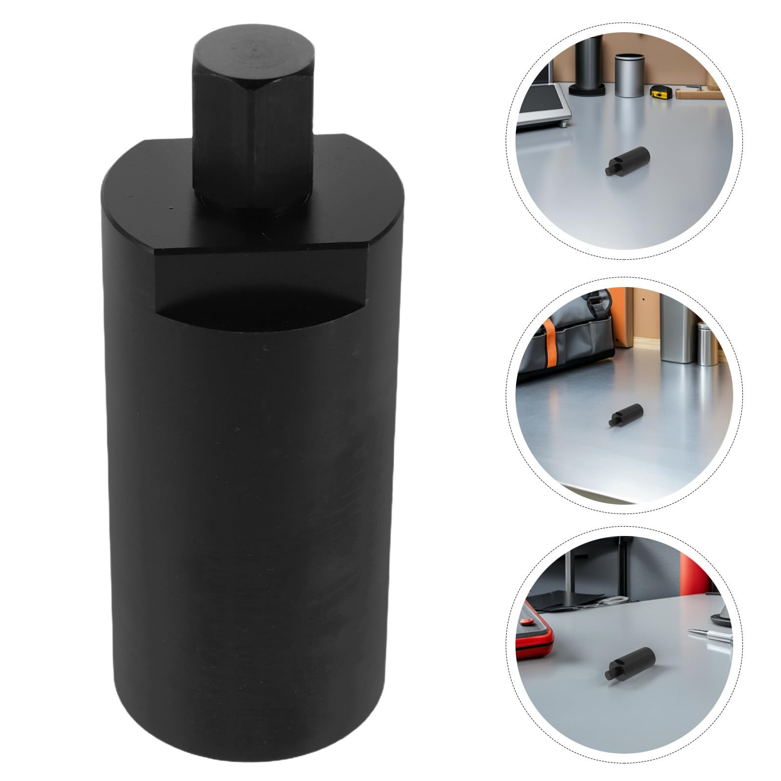 NUOBESTY Estrattore Volano per Moto, Estrattore Cuscinetti Interno, Acciaio al Carbonio 45#, Nero, 35mm, per Volano e Piccoli Motori, Riparazioni in Officina