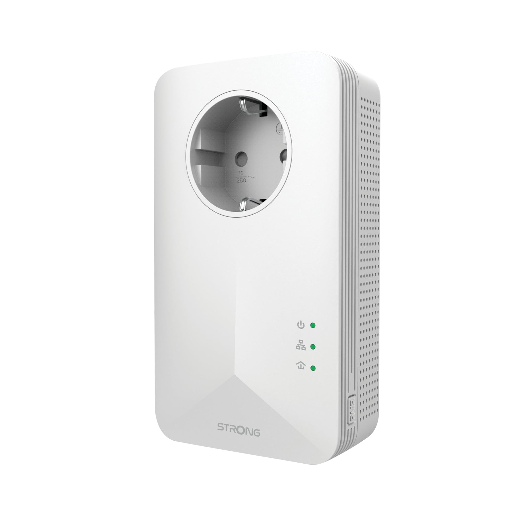 Strong CPL 1000 Mbps | Lot de 2 | Prise filtrée | Port Gigabit Ethernet | Compatible avec Box Internet | Idéal pour Multi TV | HD Streaming | Prêt à l'emploi | Garantie 4 Ans