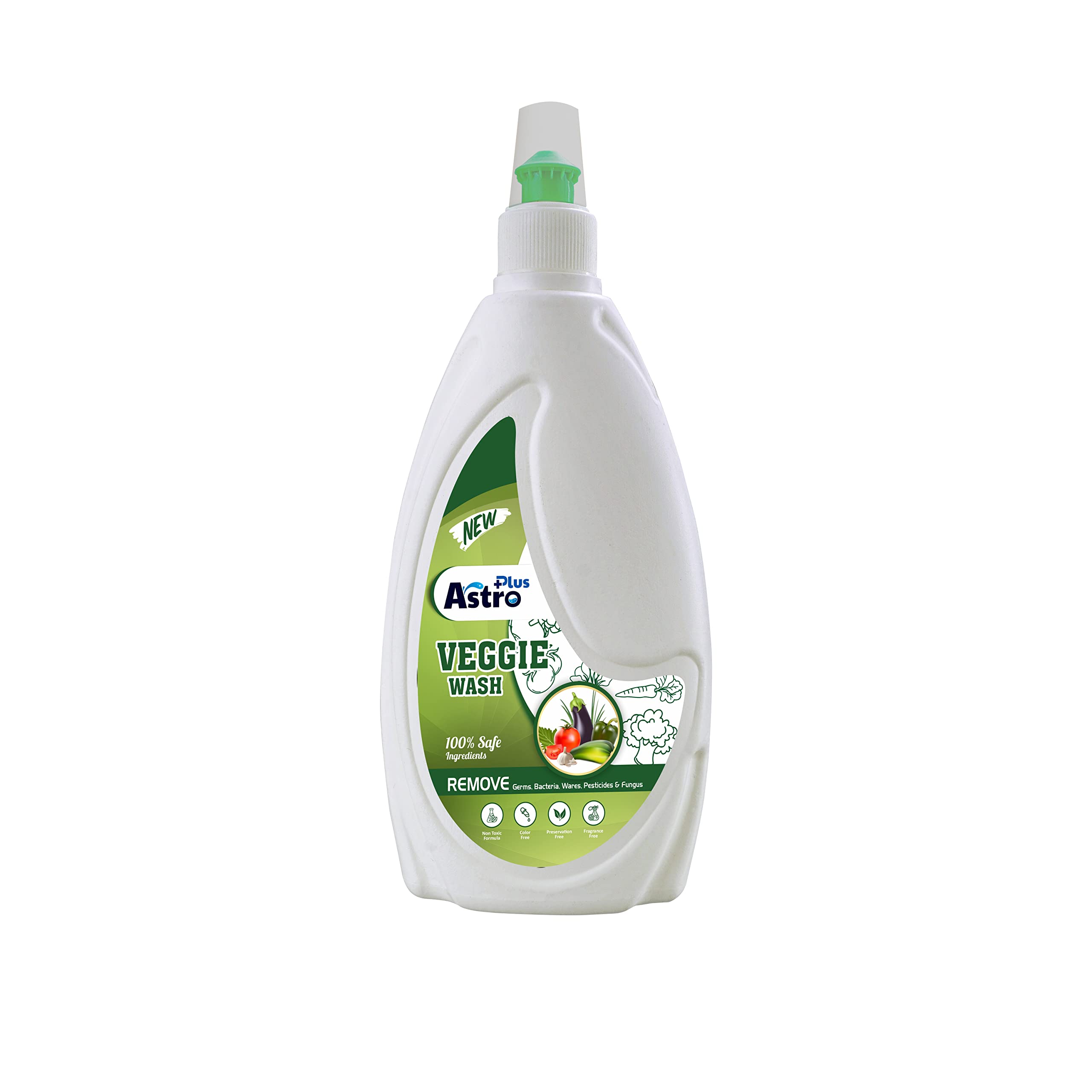 Astro Plus+ Vegetable & Fruit Wash, 500Ml, 100% Natural Action, Removes Pesticides & 99. 9% Germs, with Neem & Citrus Fruit Extracts, Safe To Use On Veggies & Fruits (PACK OF_2) (B0CJLHLMLK) Amazon Price History, Amazon Price Tracker