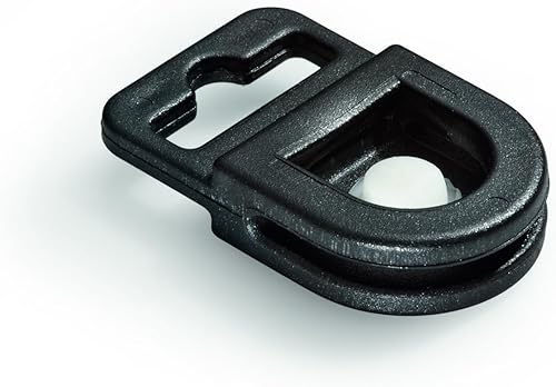 Durable Pinza Tension Fit ID - Negro - Paquete de 50 clips