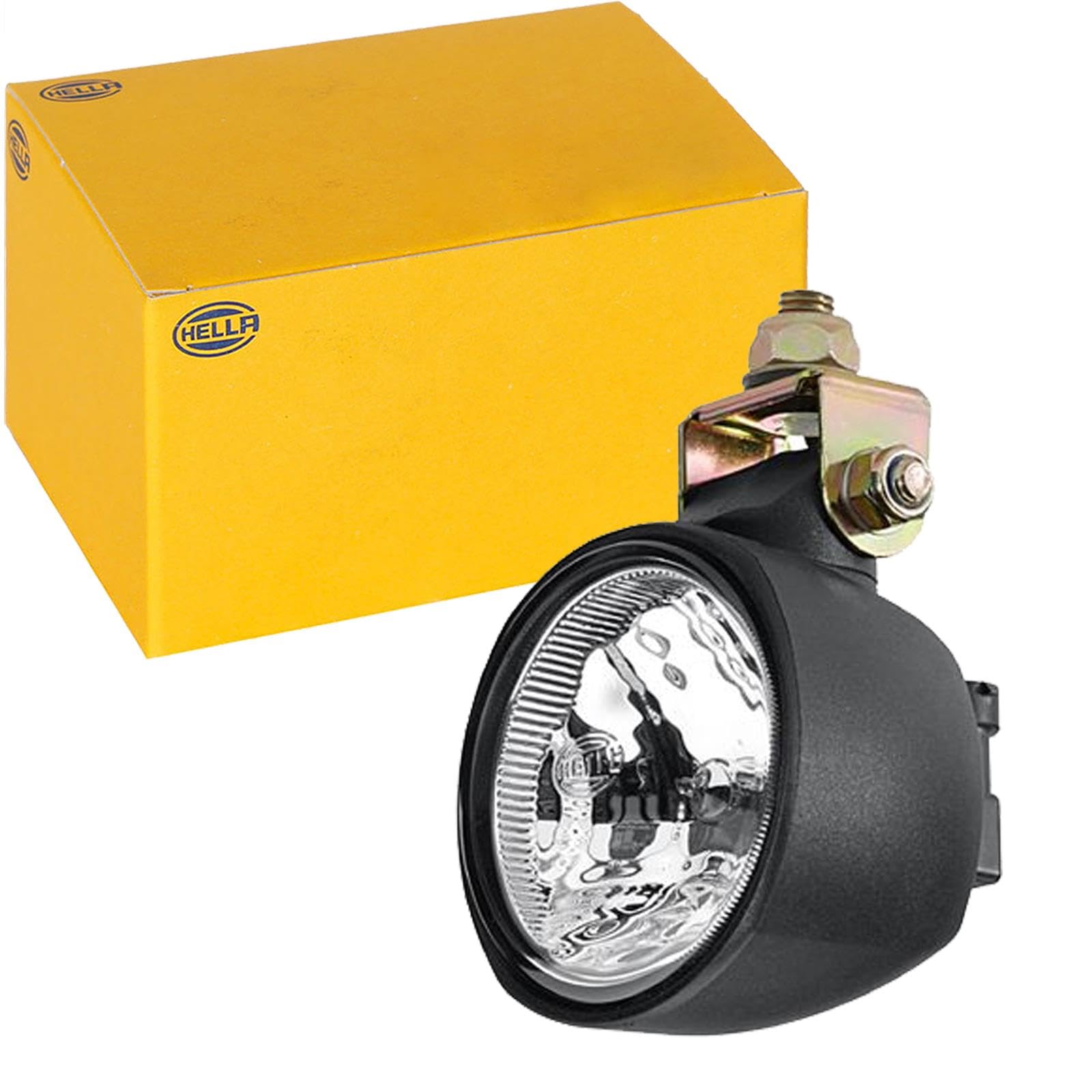HELLA 1G0 996 176-131 Alogeno-Faro da lavoro, Modul 70, 12V, Montaggio, esterno/avvitato, Pendente/Sospeso/arco di montaggio orientabile, Illuminazione campo vicino, Spina Spina Schuko