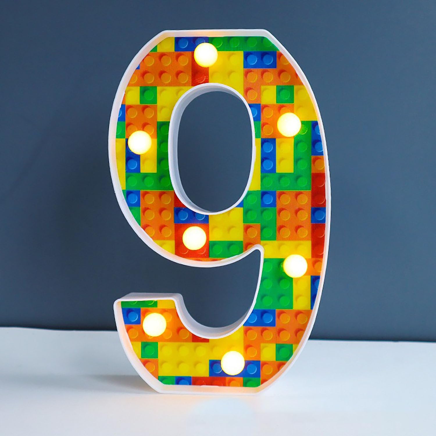 Blocks like LED Marquee Letter Lights, Light Up Letters Glitter Alphabet Letter Sign Battery Powered for Night Light Birthday Party Wedding Girls Gifts Home Bar Christmas Decoration