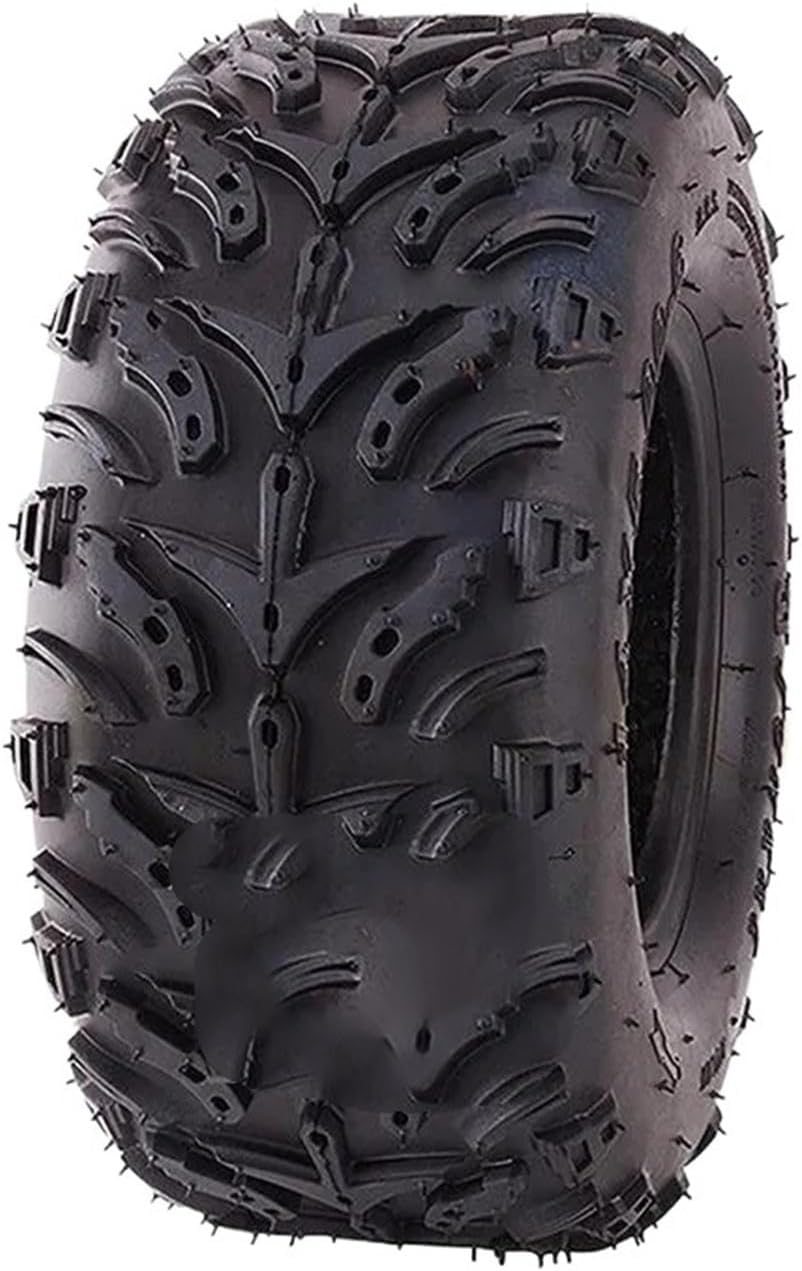 Single Tubeless Road Tire-Choose 14x5.00-6 (Rear) or 14x4.10-6 (Front) - Fits 6" Wheel for ATV Go Kart Electric Vehicle(14x5.00-6.5)