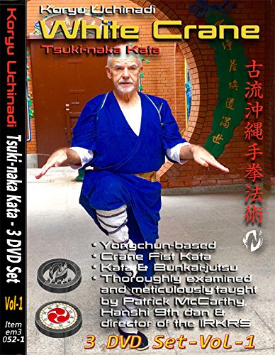 Patrick McCarthy Vol-1 (3 DVD Sets) White Crane - Tsuki-naka Kata