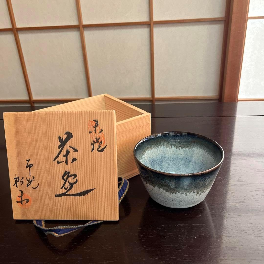 京焼 赤楽茶碗 佐々木松楽 京焼 清水焼 赤楽茶碗 佐々木松