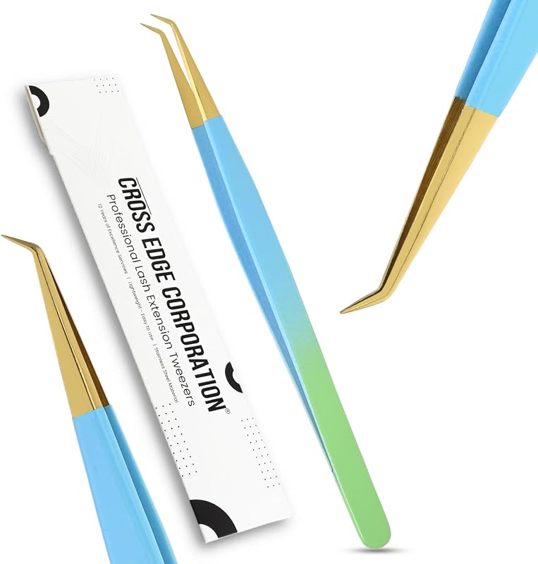 Pinça curva de isolamento para cílios 14 cm CEC-ISO23