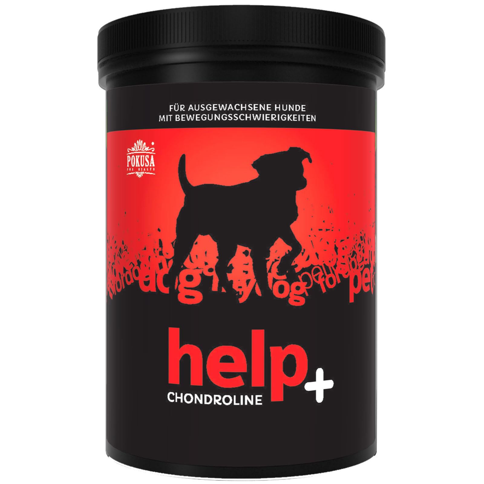 POKUSA 350g ChondroLine Help für Hunde mit Chondroitin und Glucosamin Gelenke