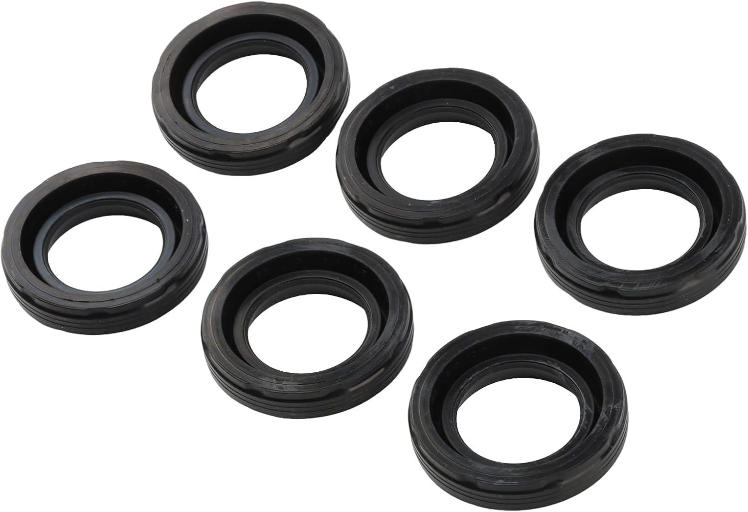 6pcs 1327631U10 Spark Plug Tube Seal Valve Cover Set for Infiniti 1996-2001 I30, 2001-2002 Qx4, for Nissan 1995-2001 Maxima, 2001-2002 Pathfinder, Replace# 1327631U21, 0396418, GS33769, ES72481