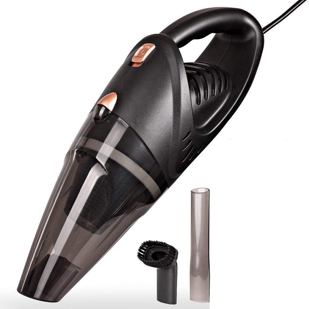 Lukzer 150 Watts Portable Lightweight Dynamic High Power Wet/Dry Vacuum Cleaner Handheld Strong Suction Car and Home Cleaning Tool Set-image-44