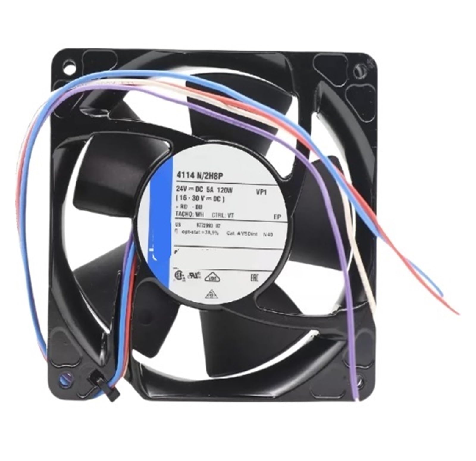SJFNTNYHF 4114N/2H8P 4114 N/2H8P 24V 5A 120W cooling fan