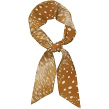 Scarf Long Silk Scarf Women's Headscarves Headbands Wristband Funny Handbag Accessory 46.9X3.1 In