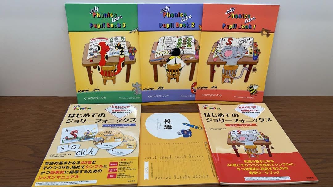Jolly Phonics はじめてのジョリーフォニックスセット ジョリー