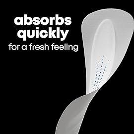 U by Kotex Balance Daily Panty Liners, Wrapped, Light Absorbency, Regular Length, 150 Count (Packaging May Vary)