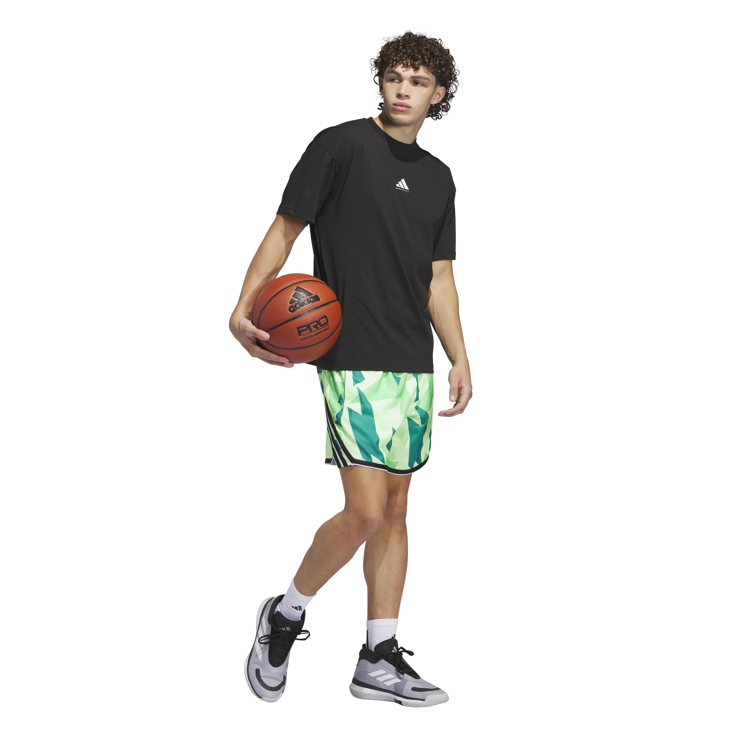 adidas Crazylite All Over Printed Basketball Shorts Homme