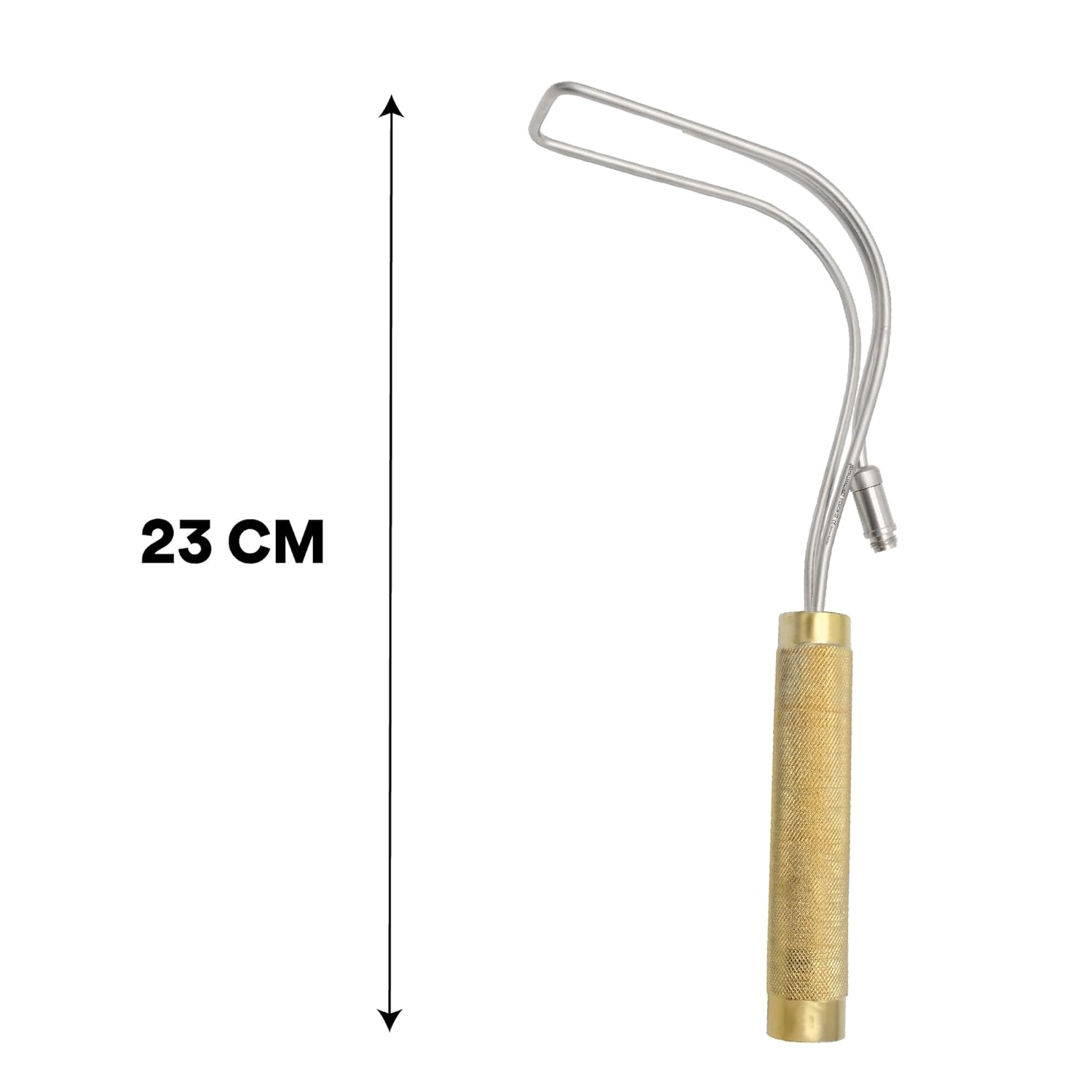 Biggs Face Lift Retractor with Light Guide, 50 mm Blade, 23 cm Length, Stainless Steel Surgical Instrument - Stellmacher (Face Lift Retractor)