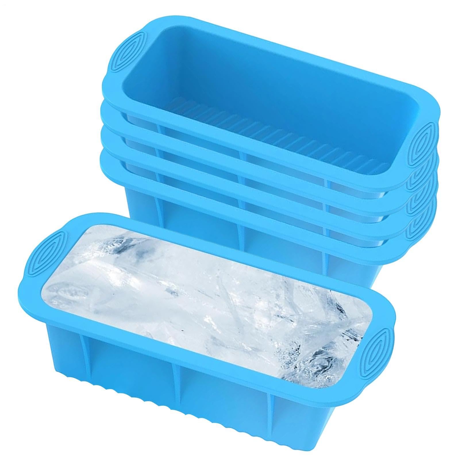 Große Form zur Herstellung von großen Eisblöcken 5 Stück Große