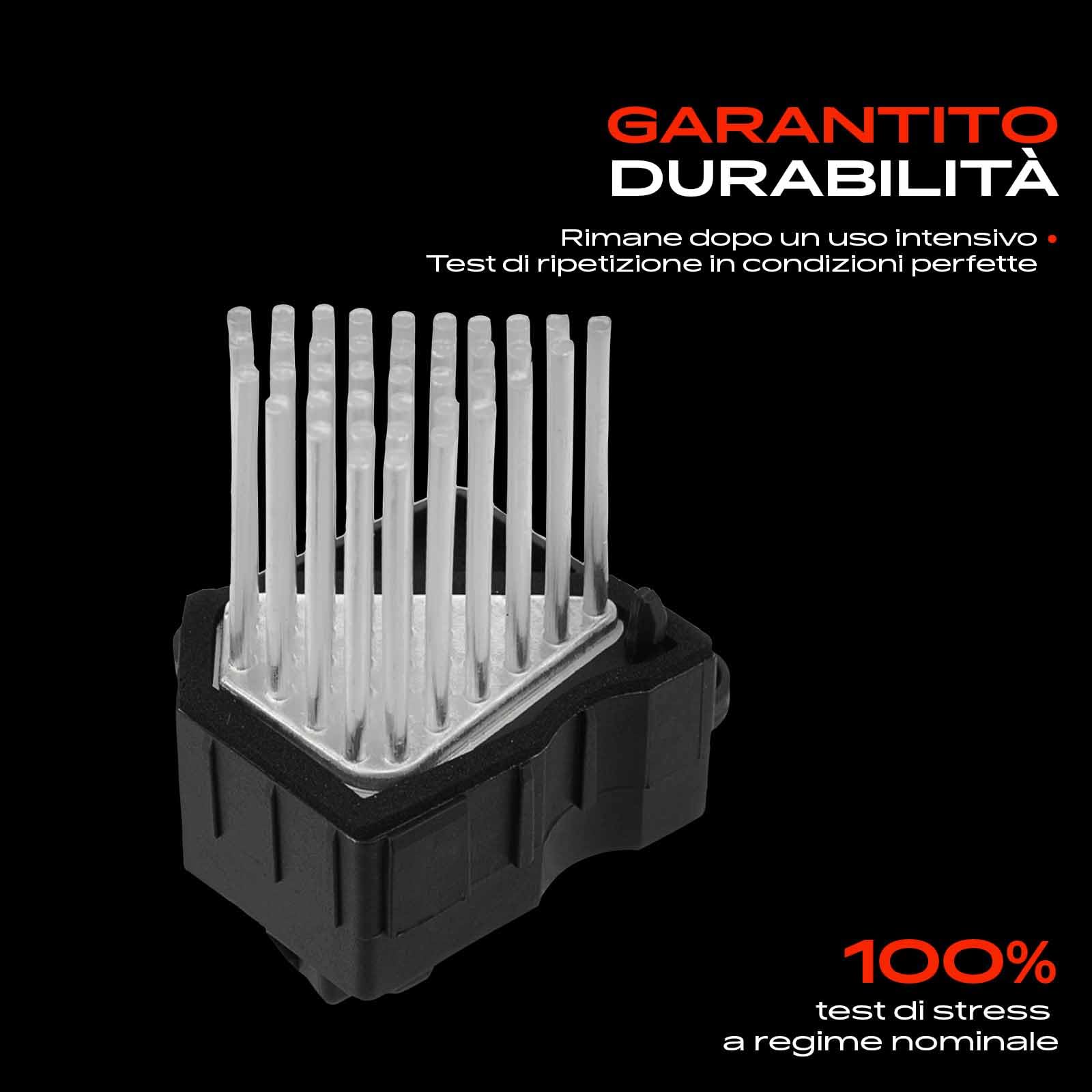 Frankberg Resistenza di riscaldamento Regolatore del ventilatore a 5 poli Compatibile con Serie 3 Compact E46 Serie 3 Touring E46 Serie 3 E46 Serie 3 Cabriolet E46 Serie 5 E39 Replace# 64116923204