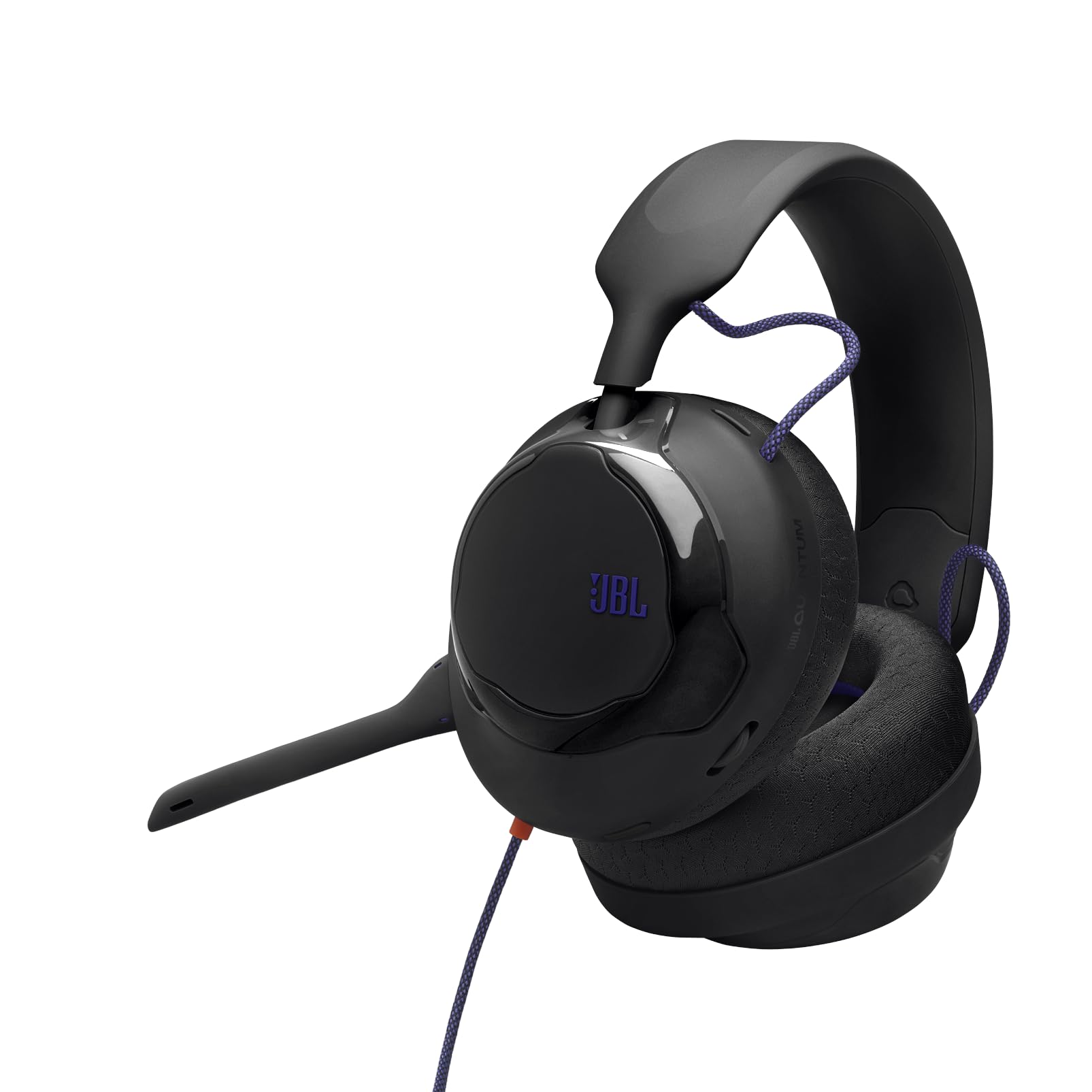JBL Quantum 120, Auriculares Circumaurales con Cable para Gaming, Negro