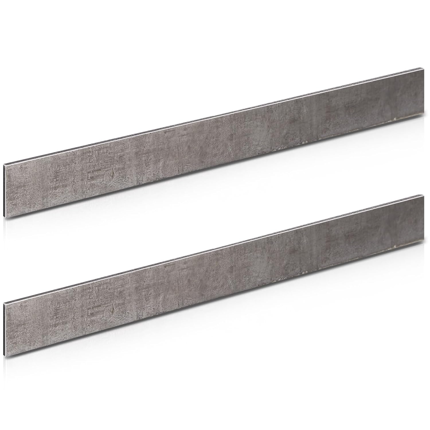 Hicarer 2 Pcs 2" x 1/8" x 24" Steel Flat Bar Metal Stock Mild Steel Plate Weldable A36 Metal Bar for Walls Floors Cars Ships Repair Hot Rolled Mild Industrial Manufacturing and Transportation